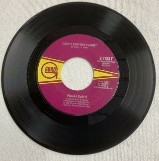 Franki Kah’rl I’m In Love/Don’t Fan The Flame Rare Motown Vinyl Funk Soul 1976 4