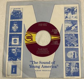 Franki Kah’rl I’m In Love/Don’t Fan The Flame Rare Motown Vinyl Funk Soul 1976 5