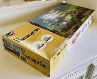 Vintage 1974 Revell - Thermopylae Sailing Clipper Ship H - 390 36” Long 7