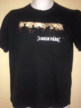 Vintage Linkin Park Meteora Tour 2003 Medium T Shirt Rock Out Of Print