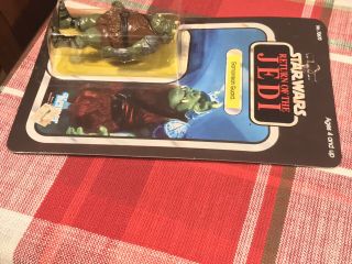 Vintage Star Wars Gamorrean Guard 65 Card Back MOC ROTJ Rancor Luke Jabva 6