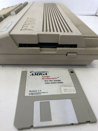 , Vintage Commodore Amiga 500 Computer from late 1980s 2