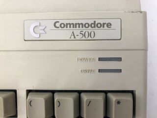, Vintage Commodore Amiga 500 Computer from late 1980s 7