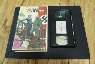 Nazi Love Camp 27 1977 Video City Productions Big Clamshell Box Rare Vhs
