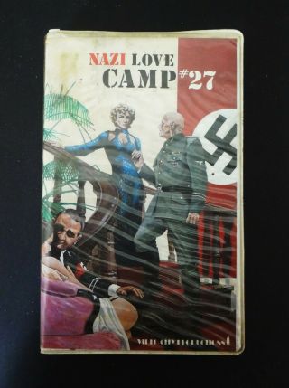 NAZI LOVE CAMP 27 1977 VIDEO CITY PRODUCTIONS Big Clamshell Box RARE VHS 3