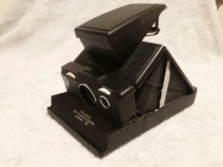 Vintage Polaroid SX - 70 Land Camera Alpha 1 SE,  Articulated Case,  Film. 3
