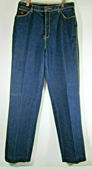 Vintage 70s 80s Gloria Vanderbilt For Murjani Jeans Womens 16 High Waist 30 X 31