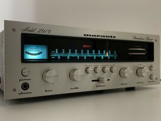 Rare Marantz 2010 AM/FM Stereo Receiver - Professionally Serviced - 4