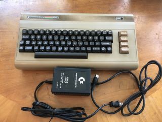 Vintage Commodore 64 C64 System W/ Power Supply