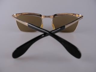 Vintage Metzler 1/10 12K Gold Filled Eyeglasses Size 50 - 18 Made in Germany 5