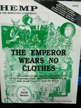 Rare Vintage The Emperor Wears No Clothes: By Herer,  Jack 93/94 Edition