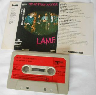 Punk Heartbreakers L.  A.  M.  F.  Ultra Rare 1977 Cassette Tape Track 3191 118 N