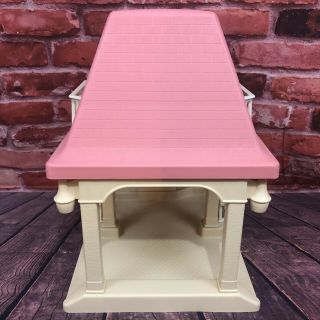 Vintage Little Tikes Grandma’s House Pink Roof Dollhouse Grandparent’s Cottage 8