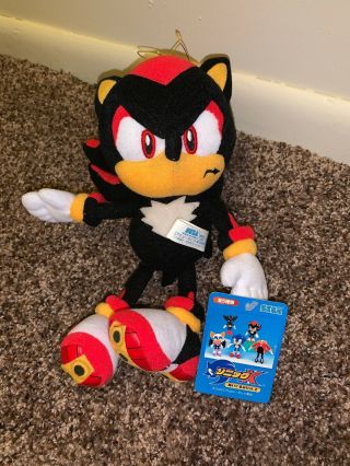 2004 Nwt Japan Sega Sonic X Vol 2 Shadow The Hedgehog Plush Ufo Catcher Rare