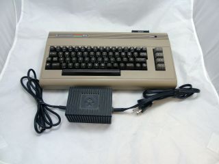 Vintage Commodore 64 Computer,  Power Supply & Epyx Fast Load Cartridge 6