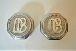 Two Vintage Dodge Brothers Hub Caps