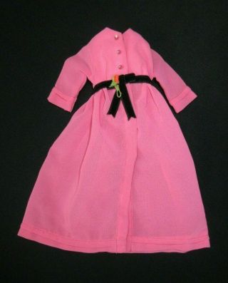 Vintage Barbie Francie - Two For The Ball 1232 Pink Evening Coat