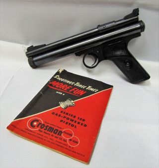 Vintage Crossman Model 150.  22 Cal Pellet Metal Pump Action Air Pistol Gun Rare