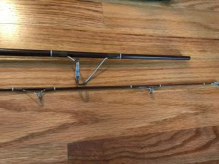 Vintage FS65 Fenwick 6 - 1/2 ' Spinning Fishing Rod 2 piece 5 oz Sleeve Case RARE 4