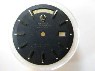 Rolex Black Day Date 1803 Vintage Watch Dial Diameter 28.  5 Mm