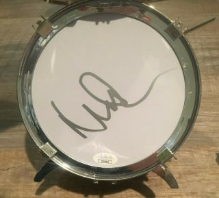 Nick Mason of Pink Floyd signed Mini Drum Kit RARE JSA 2