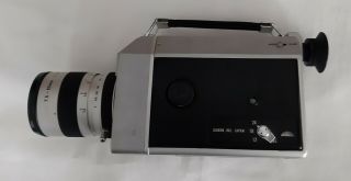 Vintage Canon 814 Auto Zoom Elecronic 8mm Movie Camera Film With Case 5