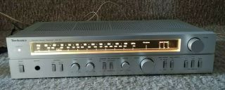 Vintage Technics Sa - 104 Stereo Receiver Audiophile Rare Serviced With Demo