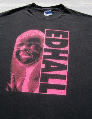 Ed Hall Rare Vintage Trance Syndicate Large T - Shirt Vtg