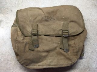 Wwii Us Army M1936 Musette Bag