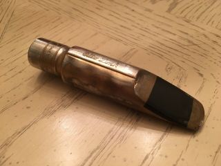 Vintage Otto Link Early Babbitt 7 Tone Master Tenor Saxophone Mouthpiece