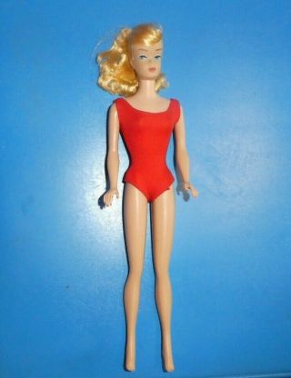 Vintage Barbie Doll - Vintage Golden Blonde Swirl Ponytail Barbie