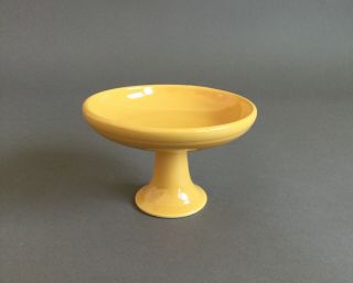 Vintage Fiestaware Sweet Comport - Yellow - 5 1/8”w X 3 1/2”h,  1936 To 1947