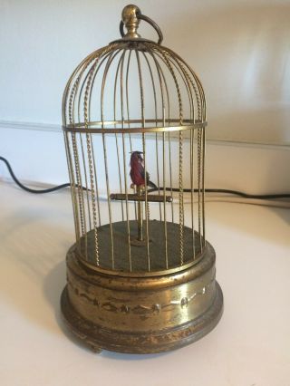 Vintage German Singing Bird Cage,  Not