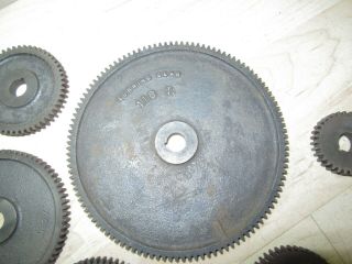 Vintage South Bend Lathe thread Change Changing gears 17 total model B C ? 2