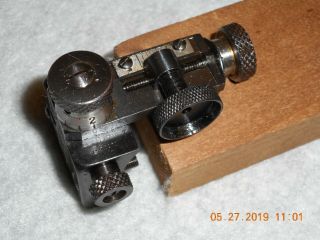 Vintage Lyman 48 - WJS Receiver Sight W/ Target Knobs 4