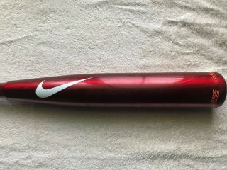 Rare Nike Aero Fuse 34/31 - 3 Baseball Bat Cherry Bomb Zr - 91 Alloy Speedlink Besr