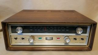 Vintage Sears Silvertone Model 7409 Am Fm Stereo Receiver Radio Tuner -