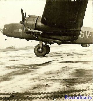 Org.  Photo: British Raf Halifax Mk.  Ii Bomber (sv) Of No.  1663 Conversion Unit