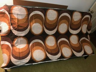 Vintage Mid Century Modern Fabric - In the style of Verner Panton 4