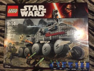 Lego Star Wars Clone Turbo Tank 75151 - Factory - Retired Set