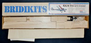Vintage Bridikits GREAT LITTLE AIRPLANE GLA RC Aileron Basic Trainer Kit 4