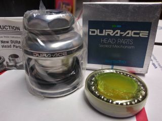 Nos Dura Ace 1 " Threaded Headset 7400 Shimano Bsc For Mtb Road Bikes Vtg