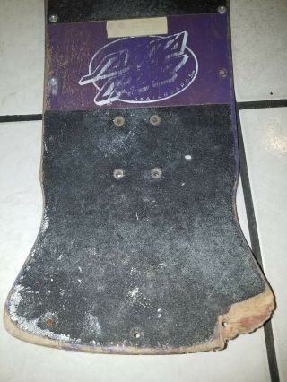 Rare 1980 ' s Vintage Santa Cruz Rob Roskopp skateboard deck 4
