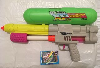 W/o Box Vintage Larami Soaker Xp75 With Tag (1993)