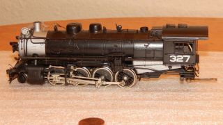 Vintage Ho Scale 1:87 United Scale Models 327 2 - 8 - 0 Brass Steam Locomotive