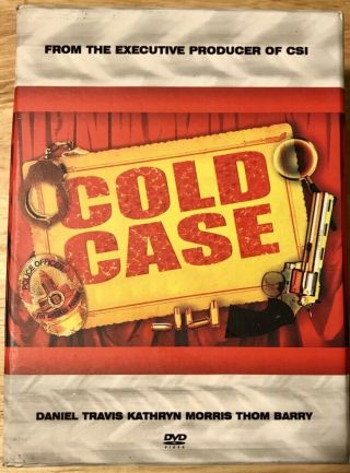 Cold Case Seasons 1 2 3 4 5 6 7 Complete Series Very Rare 43 Disc Set 1 - 7