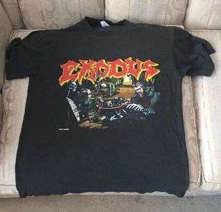 Vintage 1987 Exodus Tour Shirt L