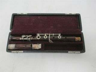 Powell Chromette 25 Vintage Keyed Woodwind Instrument Musical Pipe W/ Box