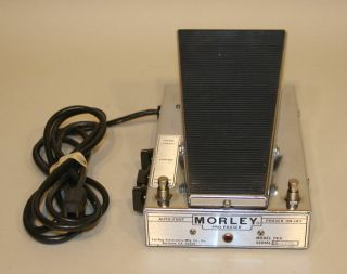 Vintage 1970s Morley Pro Phaser Pfa Chrome Guitar Effects Foot Pedal