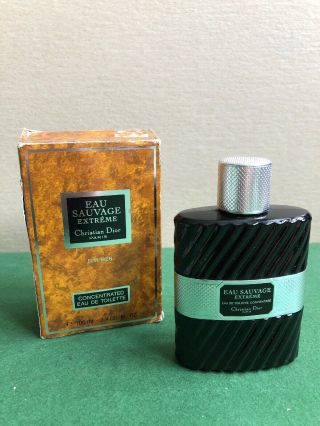 Vintage Eau Sauvage Extreme Christian Dior Eau De Toilette Splash 100ml